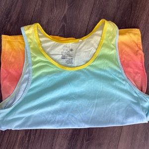 On the Byas tank top